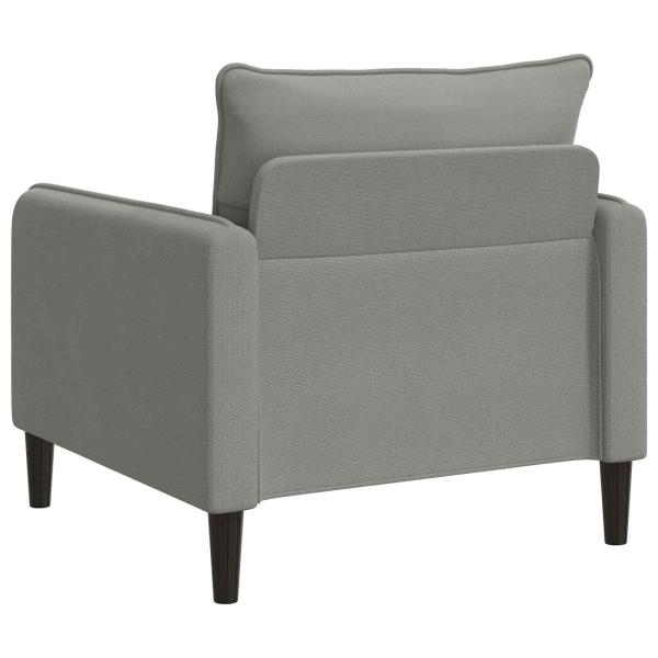XL-Sessel Dunkelgrau Samt