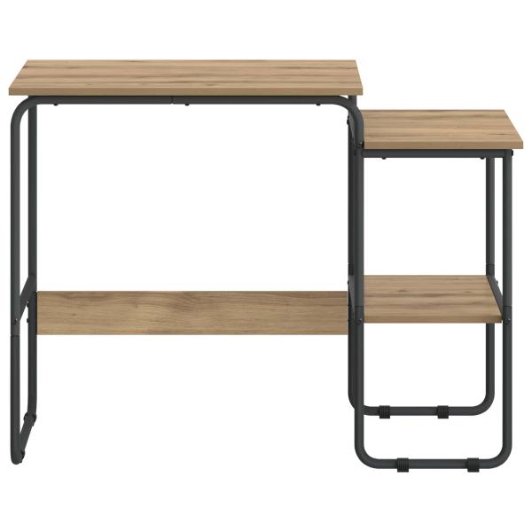 Schreibtisch mit Stauraum Artisan-Eiche 100 x 50 x 75 cm