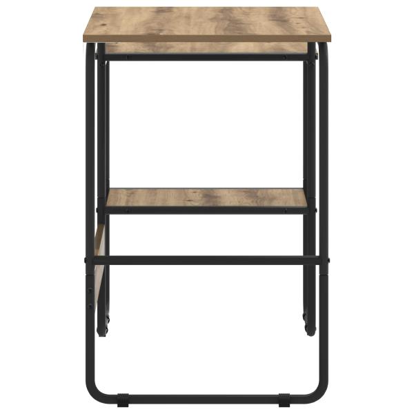 Schreibtisch mit Stauraum Artisan-Eiche 100 x 50 x 75 cm