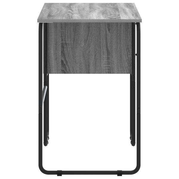Schreibtisch mit Stauraum Sonoma-Grau 100 x 50 x 75 cm
