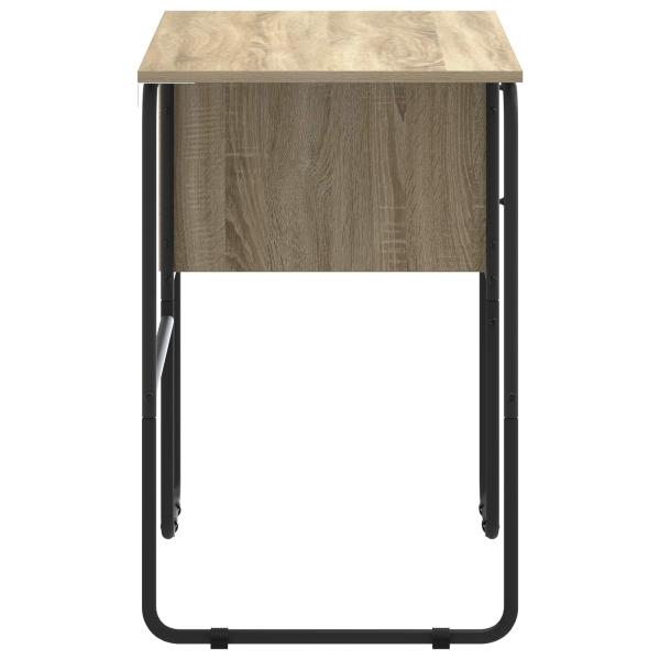 Schreibtisch mit Stauraum Sonoma-Eiche 100 x 50 x 75 cm