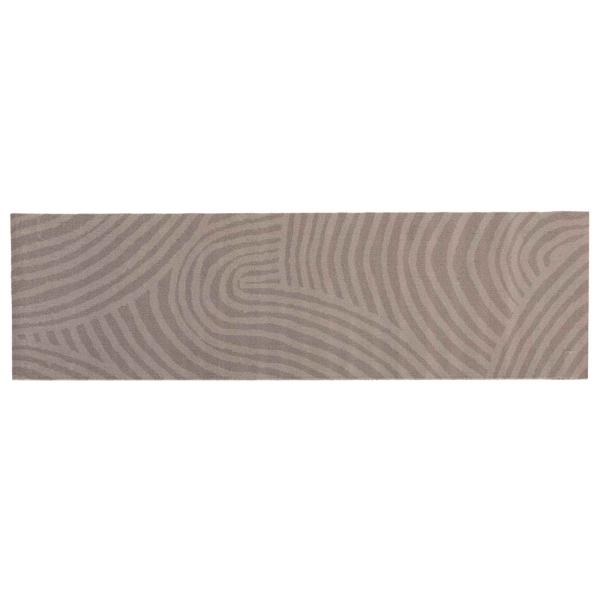 ARDEBO.de - Küchen Teppich Braun skandinavisch 180 x 60 cm 100% Polyamid
