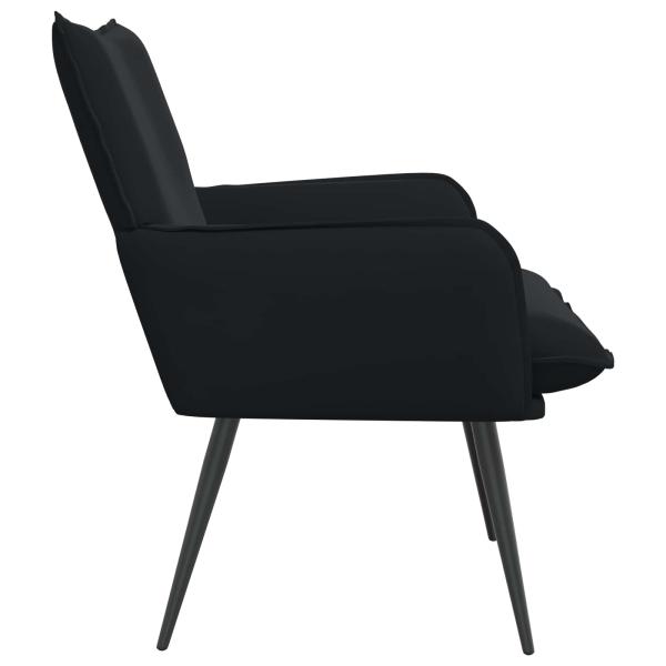 Sessel Schwarz Samt