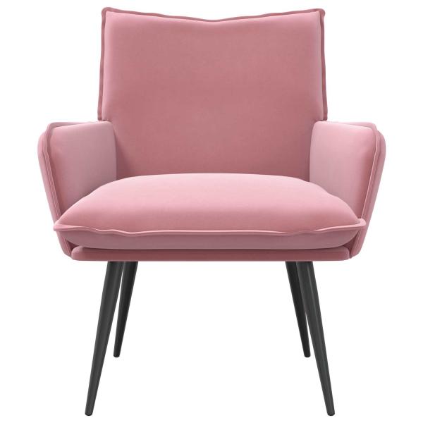 Sessel Rosa Samt