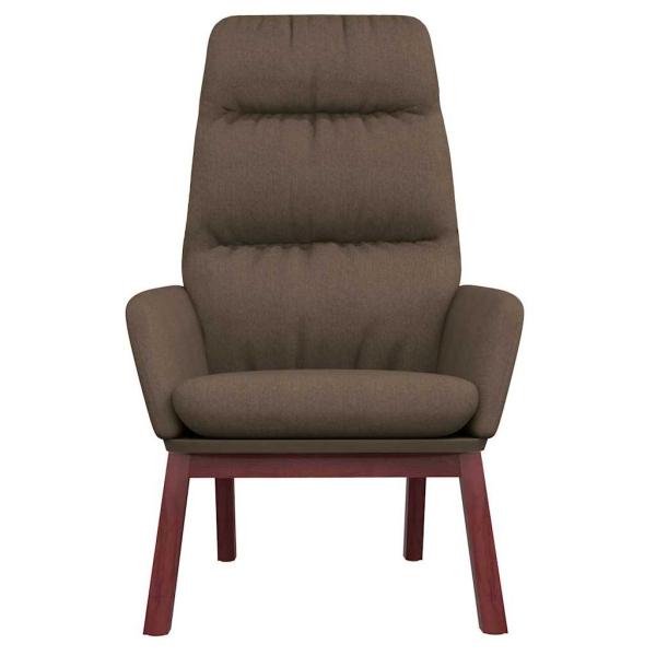 Relaxsessel Taupe Stoff