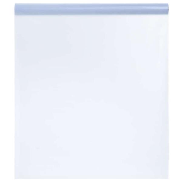 Fensterfolie Statisch Mattgrau 90x1000 cm PVC