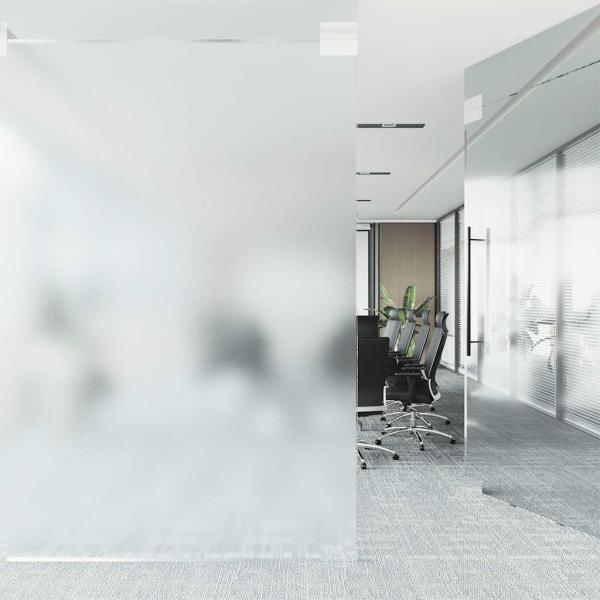 Fensterfolie Statisch Mattgrau 90x1000 cm PVC