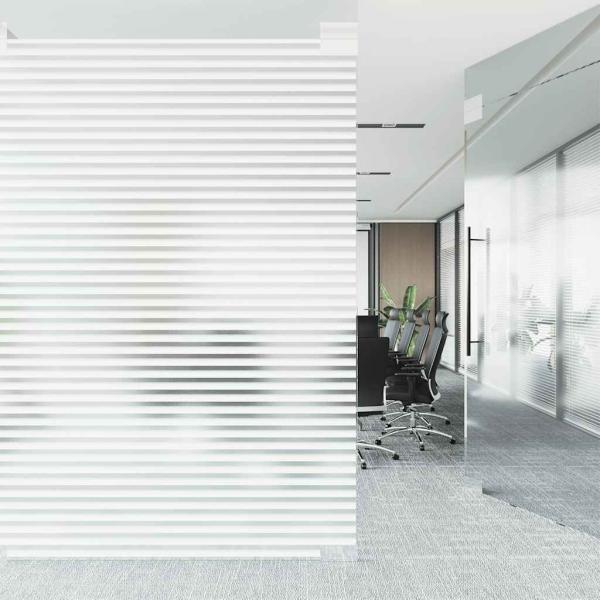 Fensterfolie Matt Streifenmuster 60x500 cm PVC