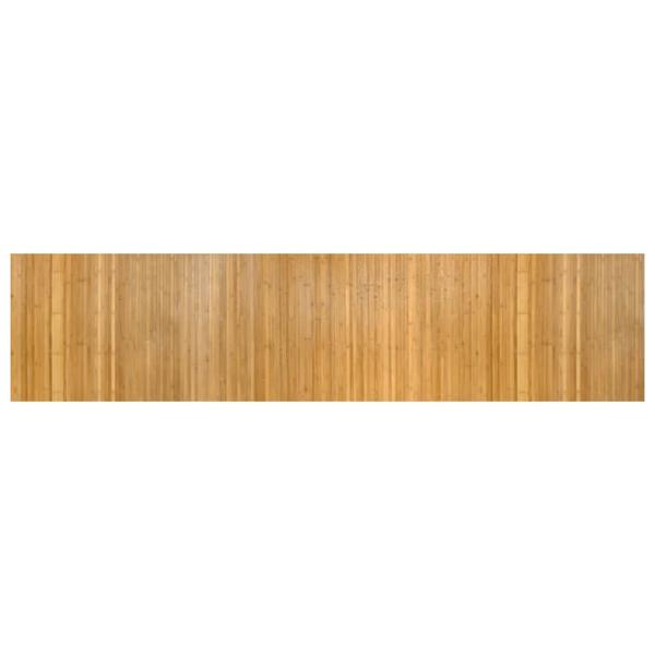 Teppich Rechteckig Natur 70x300 cm Bambus