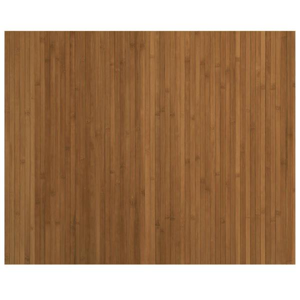 Teppich Rechteckig Braun 80x100 cm Bambus
