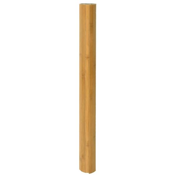 Teppich Rechteckig Natur 70x100 cm Bambus