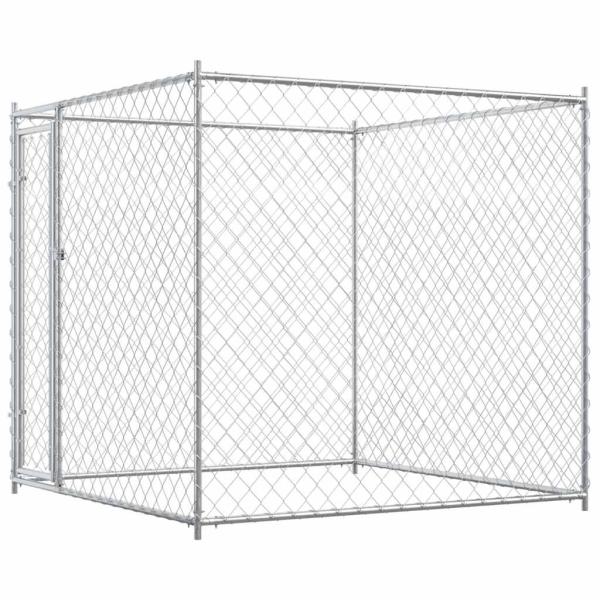 Outdoor-Hundezwinger 193x193x185 cm