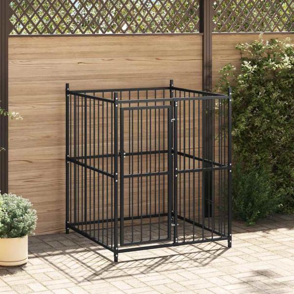ARDEBO.de - Outdoor-Hundezwinger 120x120x150 cm