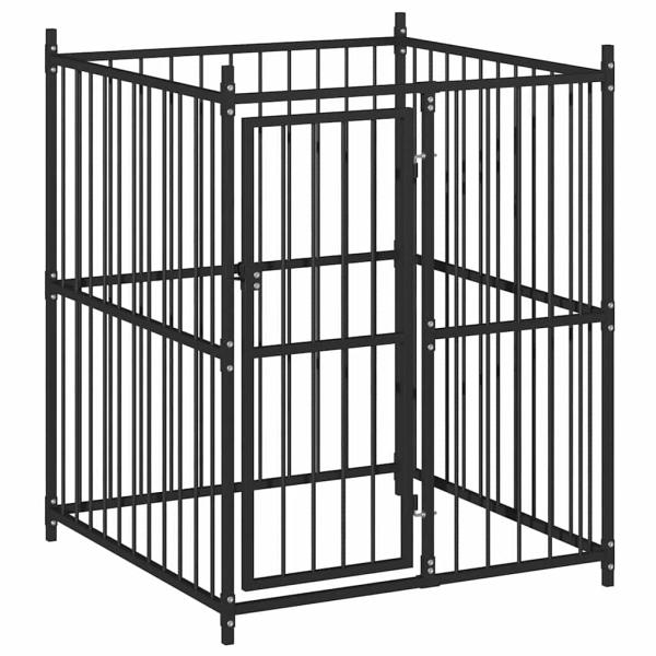 Outdoor-Hundezwinger 120x120x150 cm