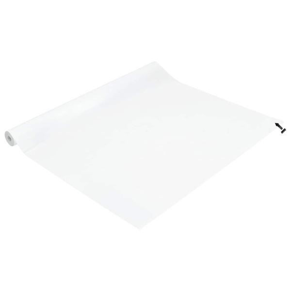 Fensterfolien 3 Stk. Statisch Matt Weiß PVC