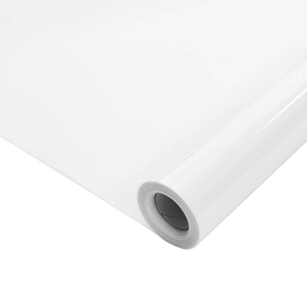 Fensterfolien 3 Stk. Statisch Matt Weiß PVC