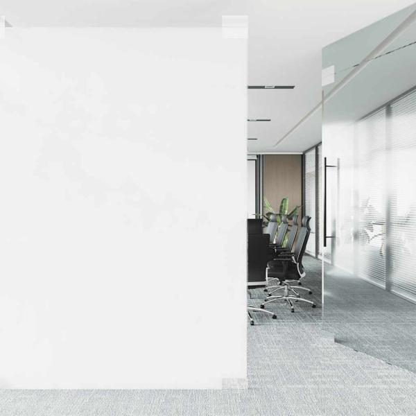 Fensterfolien 3 Stk. Statisch Matt Weiß PVC