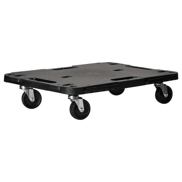 Transportroller 5 Stk. Schwarz 58x38x12 cm Polypropylen
