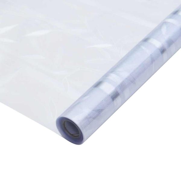 Fensterfolien 4 Stk. Matt Bambus-Muster PVC
