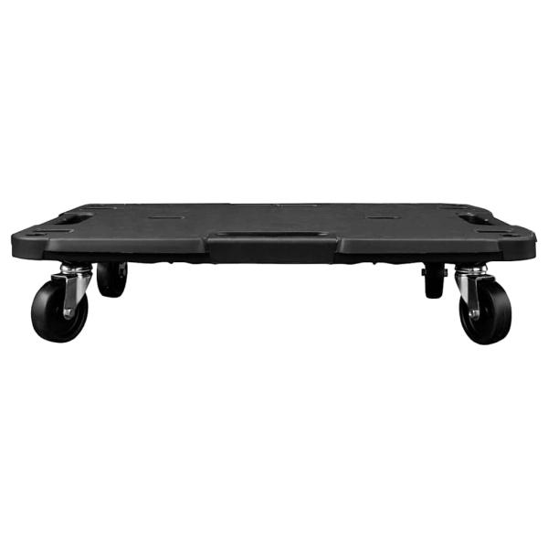 Transportroller Schwarz 58x38x12 cm PP