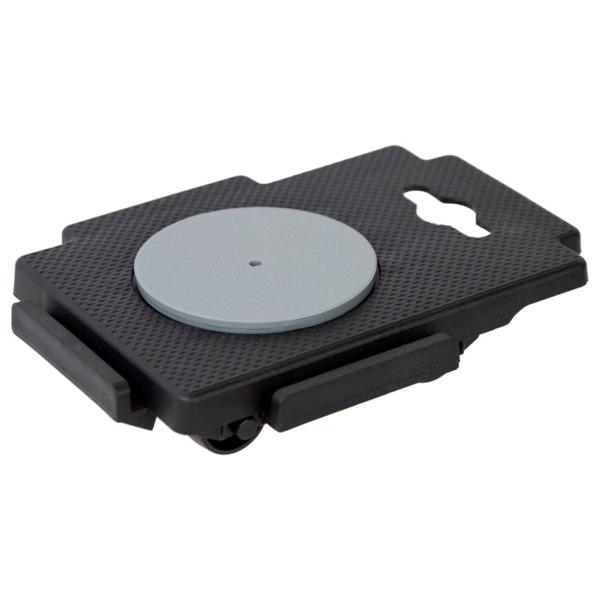 Transportroller mit 8 Rollen 8 Stk. Schwarz Polypropylen 150 kg