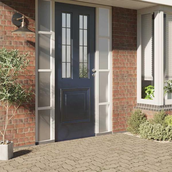 ARDEBO.de - Fensterfolie Statisch Mattgrau 60x1000 cm PVC