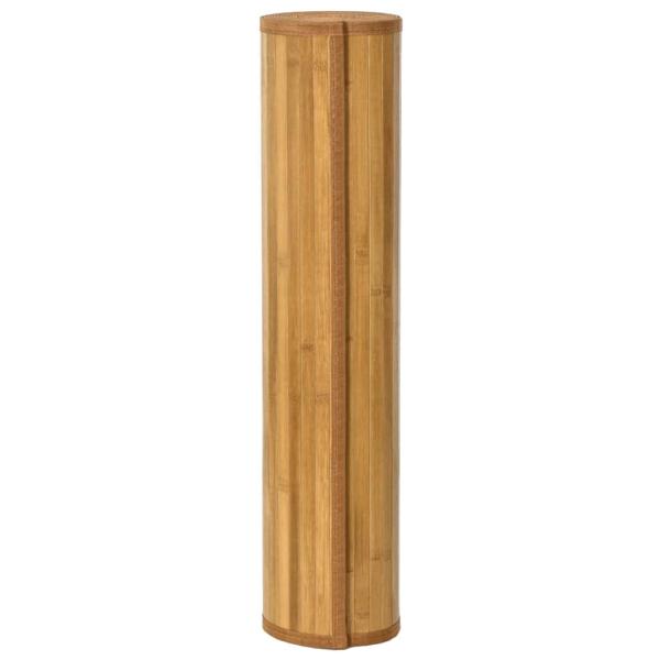 Teppich Rechteckig Natur 100x300 cm Bambus
