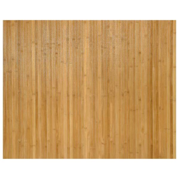 Teppich Rechteckig Natur 80x100 cm Bambus