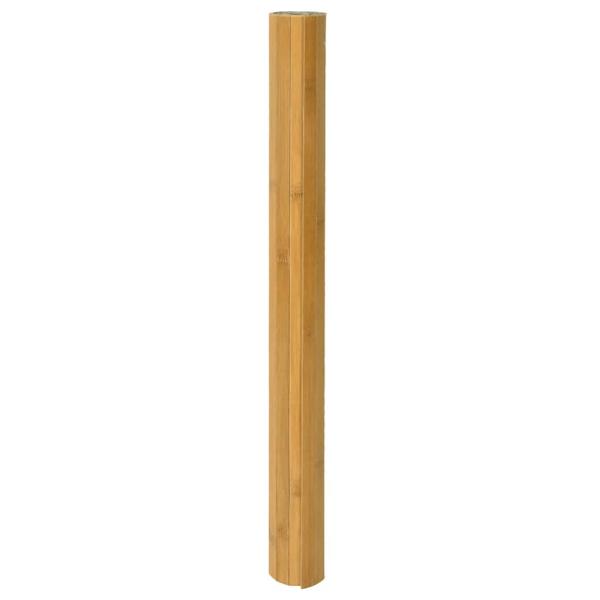 Teppich Rechteckig Natur 80x100 cm Bambus