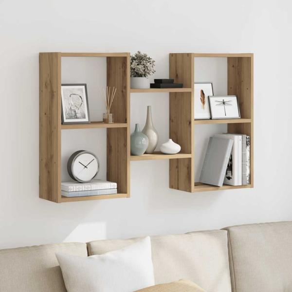 ARDEBO.de - Wandregal Artisan-Eiche 96x18x60 cm Holzwerkstoff