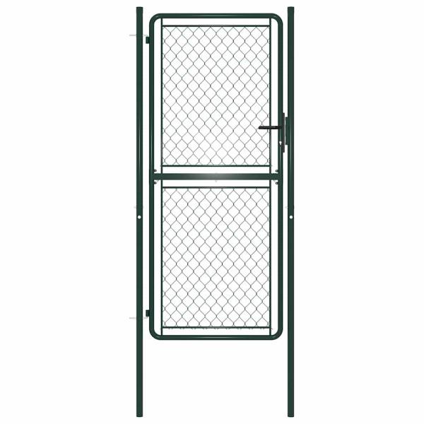 ARDEBO.de - Gartentor aus Stahl 100 x 175 cm Grün