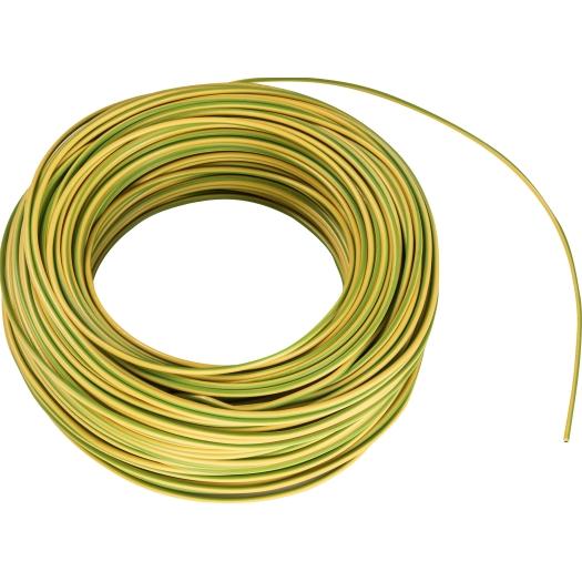 ARDEBO.de - PVC-Aderleitung flexibel H07V-K 10 mm² grün-gelb