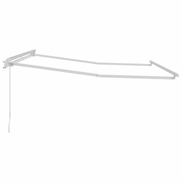 Markisenrahmen Weiß 350 x 250 cm Aluminium