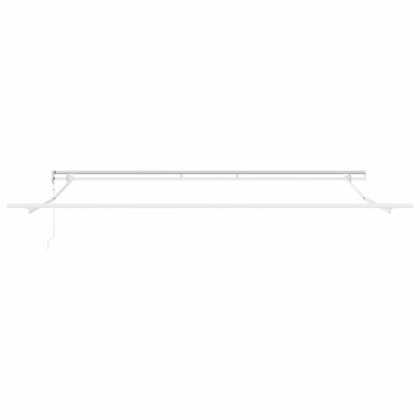 Markisenrahmen Weiß 400 x 350 cm Aluminium