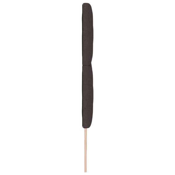 Kopfteil Dunkelbraun 180 cm Stoff