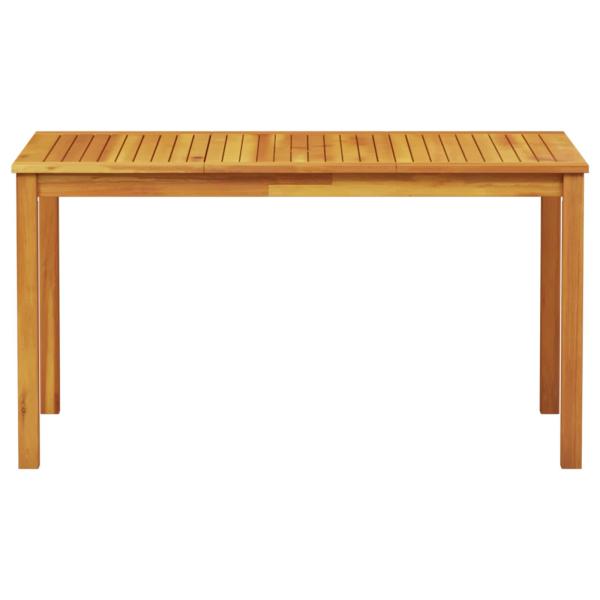 Garten Essgruppe 7 stk. Braun Massivholz Akazie