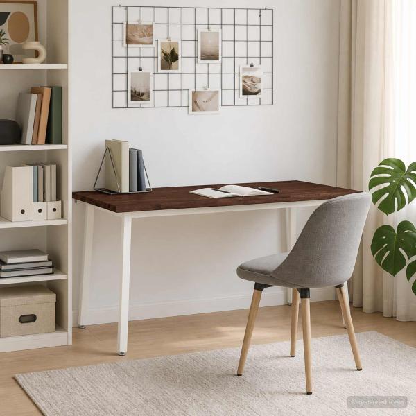 Live Edge Esstisch 160 x 70 x 75 cm Massivholz Akazie