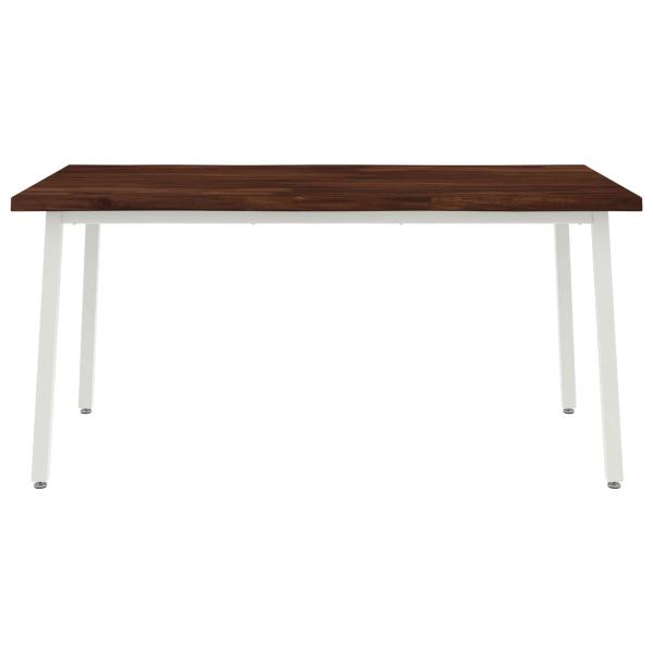 Live Edge Esstisch 160 x 70 x 75 cm Massivholz Akazie