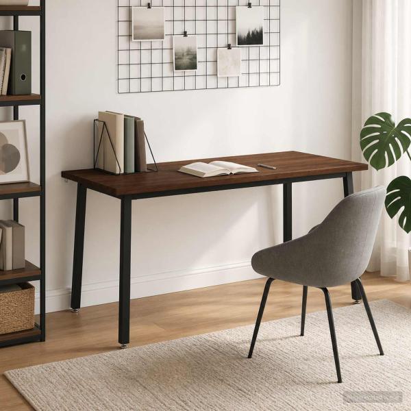 Quadratischer Esstisch 160 x 80 x 75 cm Massivholz Akazie