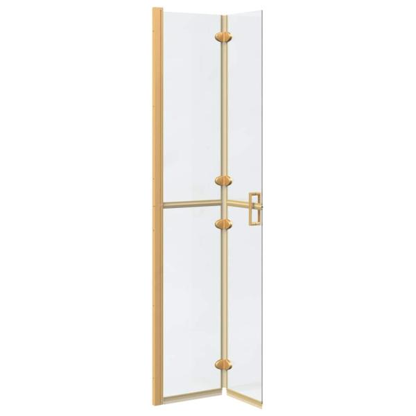 Walk-In Duschwand Gold 70 x 6,5 x 190 cm