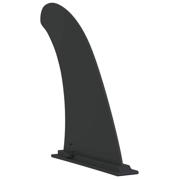 SUP Fin 3,5 x 18 x 21,5 cm Nylon Schwarz