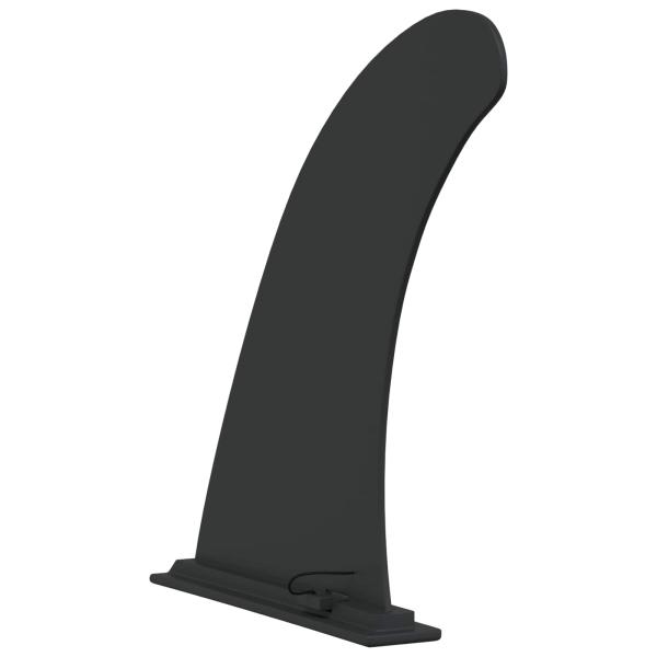 SUP Fin 3,5 x 18 x 21,5 cm Nylon Schwarz