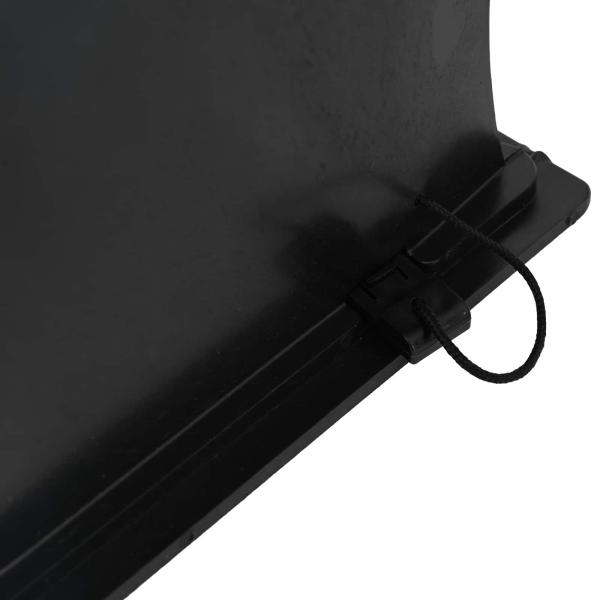 SUP Fin 3,5 x 18 x 21,5 cm Nylon Schwarz