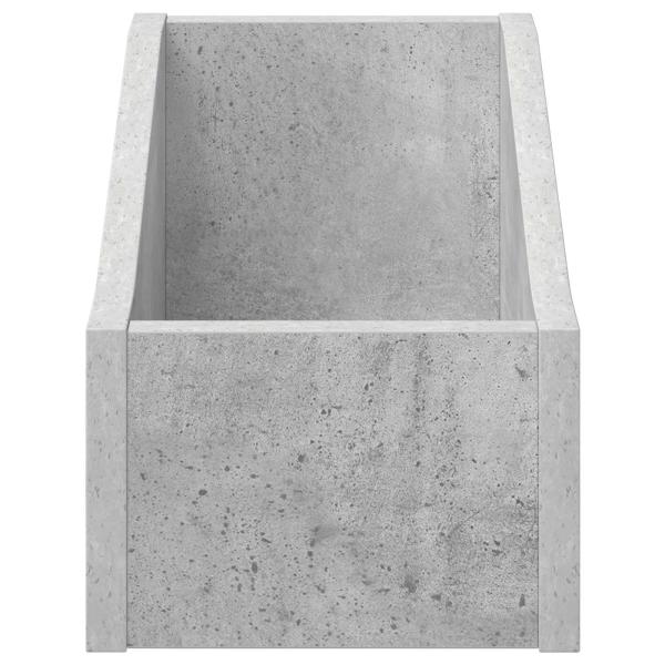 LP Plattenbox 2 stk. Betongrau 18 x 32 x 18 cm Holzwerkstoff