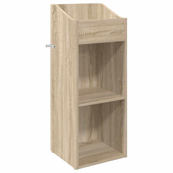 Schallplattenschrank Sonoma-Eiche 36 x 36 x 95,5 cm