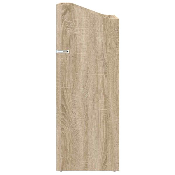 Schallplattenschrank Sonoma-Eiche 36 x 36 x 95,5 cm