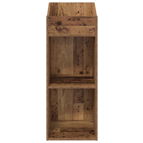 Schallplattenschrank Altholz 36 x 36 x 95,5 cm Holzwerkstoff