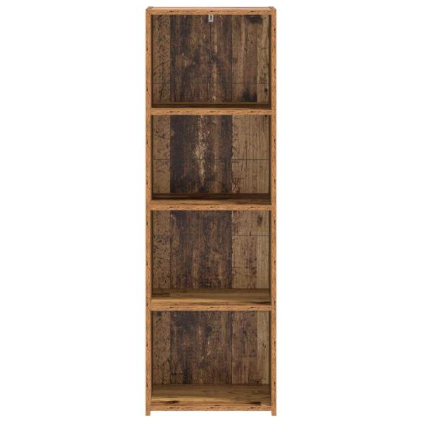 Highboard Altholz 40 x 41 x 124 cm Holzwerkstoff