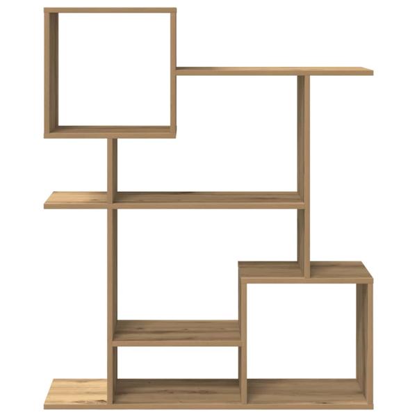 Raumteiler-Bücherregal Artisan-Eiche 92x29x112 cm Holzwerkstoff