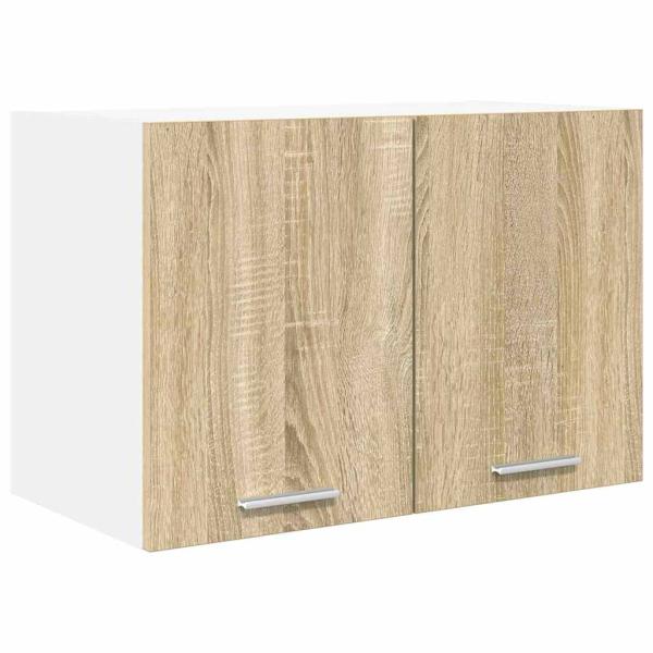 Hängeschrank Sonoma-Eiche und Weiß 60 x 31 x 40 cm